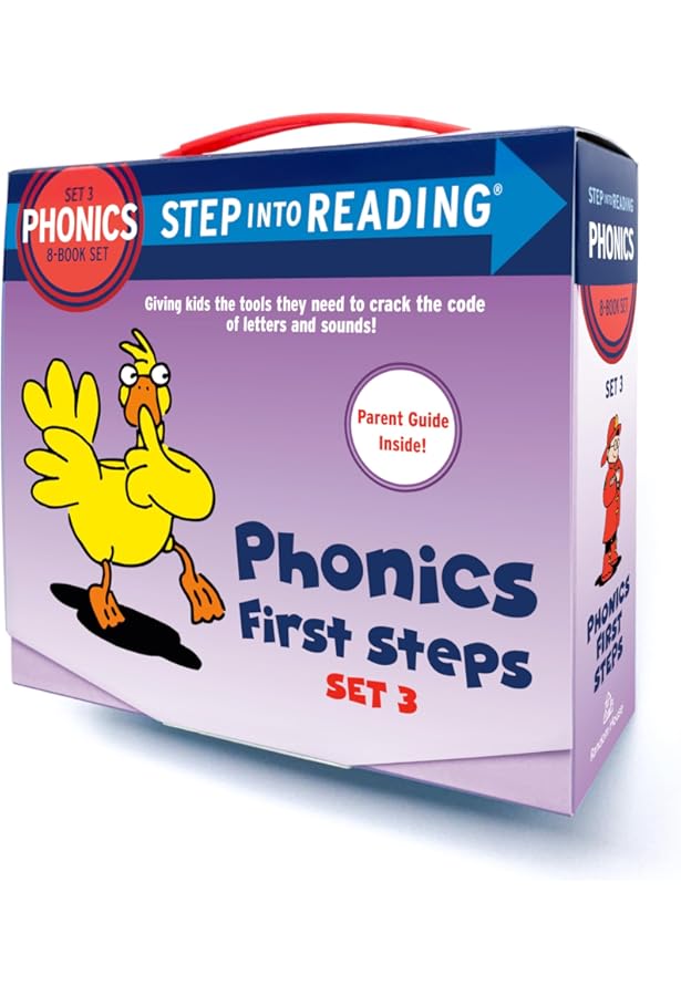 Amazon.com: Step into Reading Set 2 Phonics First Steps Box Set
