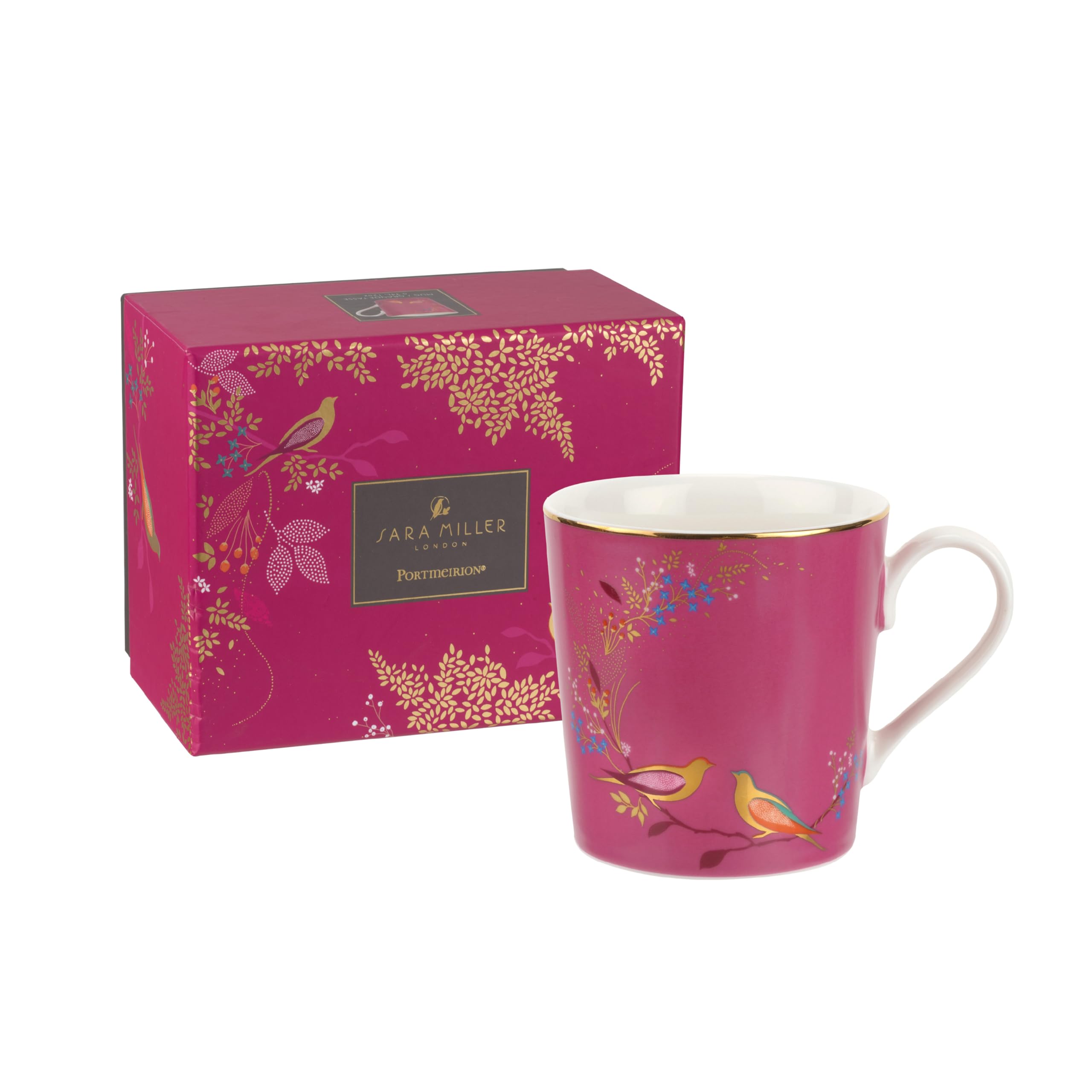 Sara Miller for Portmeirion Chelsea Mug-Pink, Ceramic 120 x 150 x 95 cm — image 1