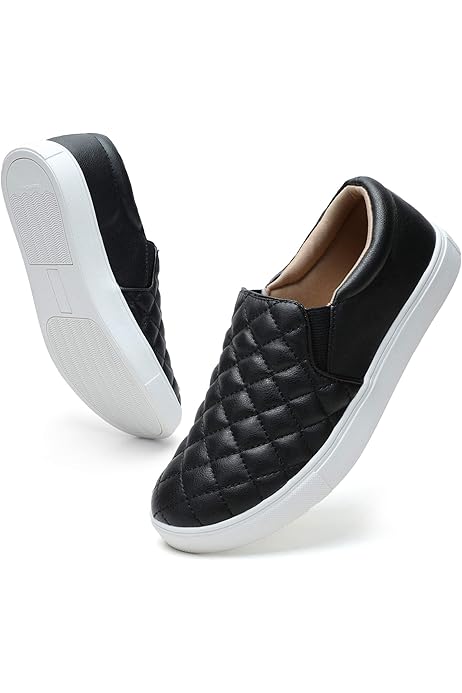 brash quilted slip on
