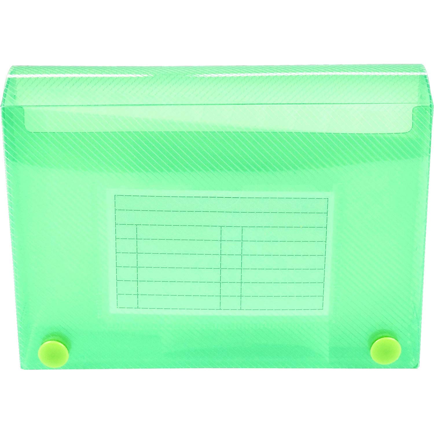 Esposti Record Card Holder - New Stronger Improved Construction - Student Revision Card Holder - 6 x 4 Inch - Green