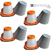 4 packs N900287 HEPA Filter Compatible with BLACK+DECKER 20V MAX POWERCONNECT Handheld Vacuum Models BCHV001C1, BCHV001B, Fits for CRAFTSMAN V20 Cordless Hand Vac CMCVH001B Filters
