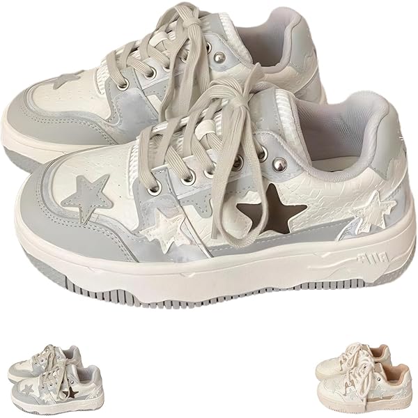 Cat Shoes For Women - Y2K Platform Sneakers With Fur Lining & Fish Decor