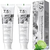 7.5% Hydroxyapatite Toothpaste, 7.5% Hydroxyapatite Toothpaste for Advanced Enamel Protection, Appropriate for Sensitive Teeth, Gentle and Effective Formula, Fresh Mint (2)