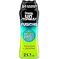 Downy Unstopables Fusions In-Wash Laundry Scent Booster Beads, Twilight and Jasmine Scent, 21.1 oz, 2-in-1 All Day Freshness, Downy Scent Booster Beads, Laundry Scent Boosters
