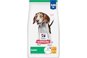 Hill's Science Diet Puppy Chicken & Brown Rice Recipe Dry Dog Food 7.03 kg Bag