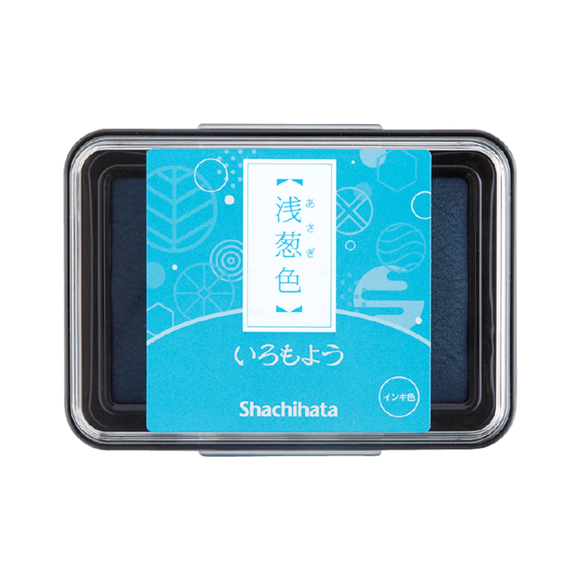 Artline Iromoyo Ink Stamp Pad (Turquoise) Fast Drying Time, Waterproof Oil-Based Ink Pads for Stamping, Crafting, Journal and Diary, Pad Size: 25x25mm - Genuine Artline Art Supplies