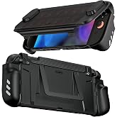 COOWPS P3 for Nintendo Switch 2 Case with Ergonomic Grip &amp;Hard Front Cover | Flip Kickstand, Military-Grade Protection, Dock Friendly Accessories,PC Front Cover with 12 Game Card Slots