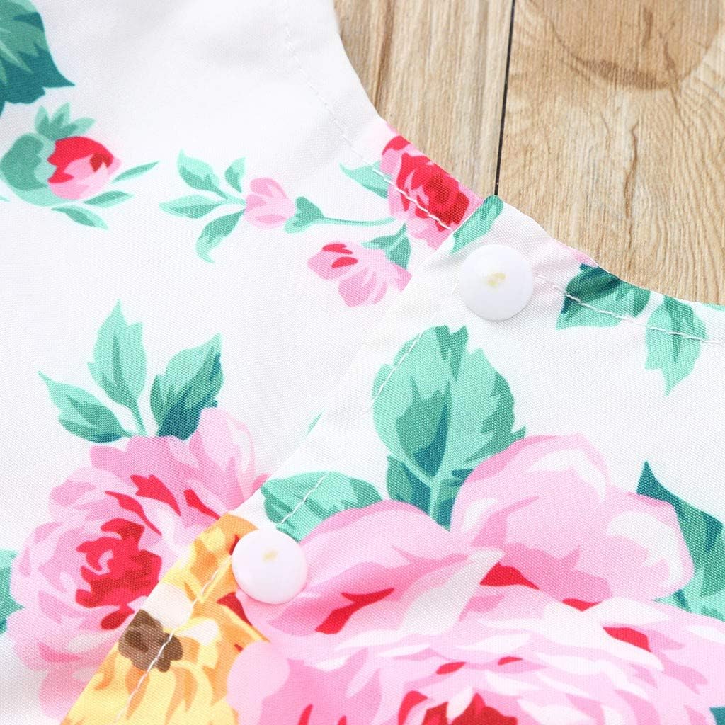 Amazon Co Jp キッズ服 女の子 ワンピースドレス 袖無し 花柄 桜柄 プリンセスドレス サンドレス 人気 ベビー服 子供服 春夏 七五三 通園 通学 結婚式 発表会 演奏会 結婚式 普段着 記念日 旅行 海辺 子供の日 プレゼント ビーチスカート 可愛い パーティードレス 服