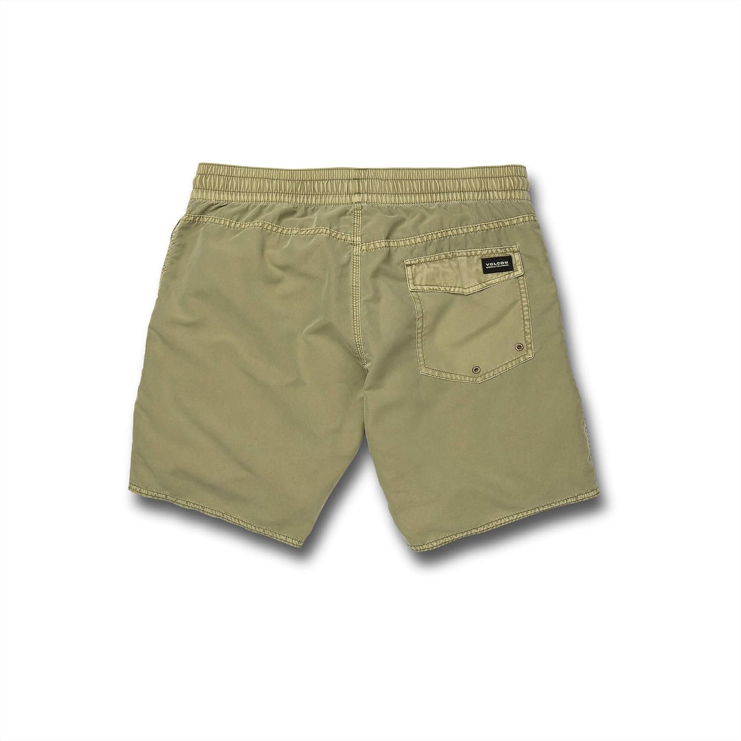 Volcom Men's 17-Inch Elastic Waist Surf Swim Trunks: Clothing