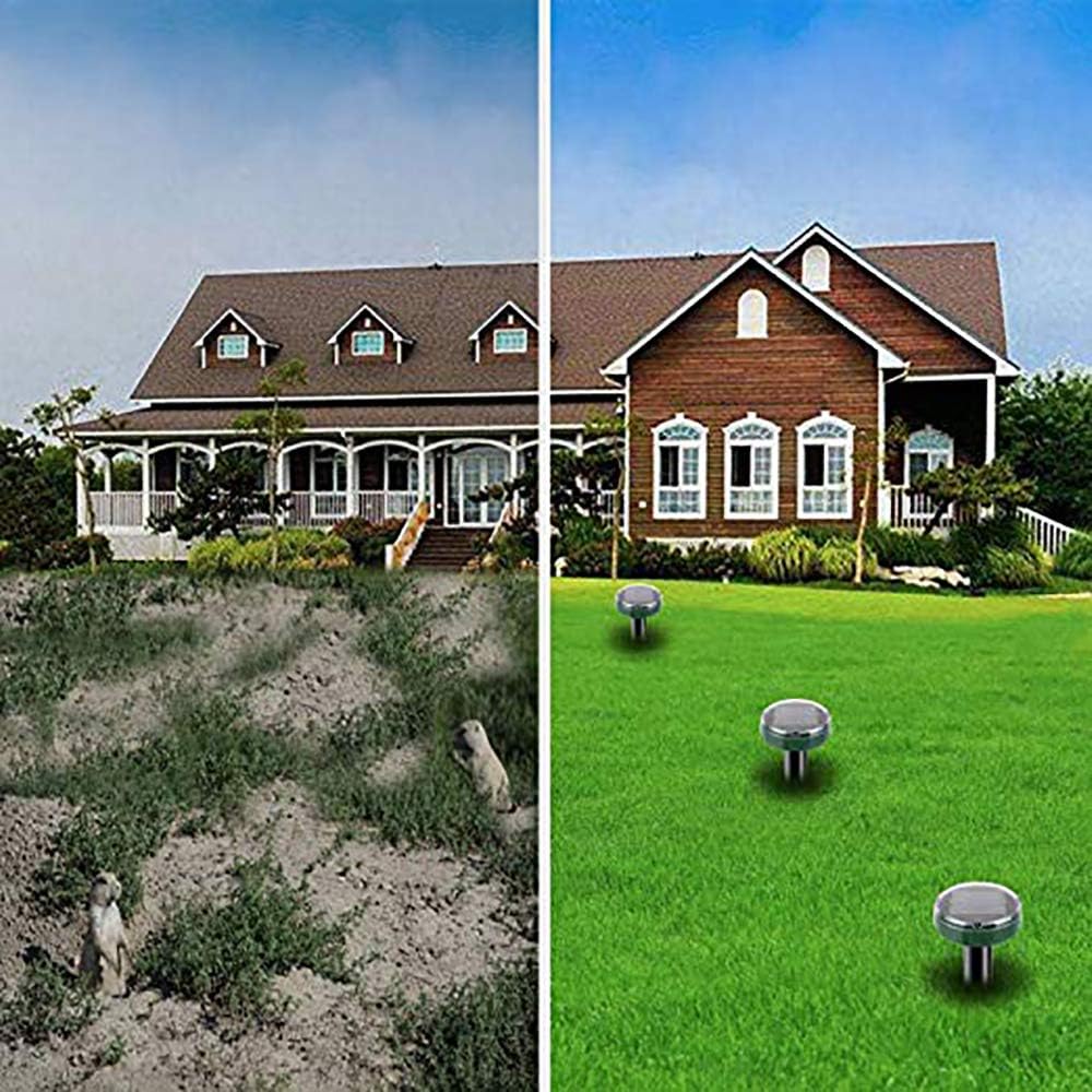 Amazon Co Jp ほくろのリペラ 芝生の庭の庭の屋外の防水害虫駆除のための超音波太陽動力を与えられたげっ歯類のは虫除けの害虫のリペラ虫よけの防除 4パック スポーツ アウトドア