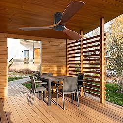 CACI Mall 52'' Ceiling Fan without Lights Remote