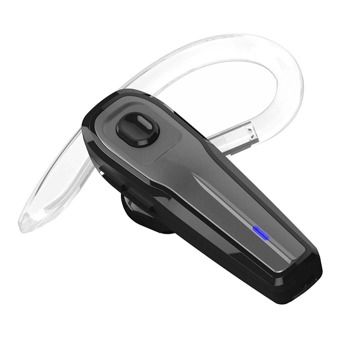 Bluetooth Headset, [New Version]V4.1 Drahtlos Kopfhörer Bluetooth Ohrhörer mit Mikrofon, Rauschunterdrückung Funk-kopfhörer für LKW-Fahrer, Wireless Headset für iPhone Android Handys Hörmuschel (Black_SEED)