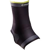 DonJoy Performance Knit Ankle Sleeve - Lightweight and Low-Profile Compression Ankle sleeve Ideal for Mild Ankle Sprains, Strains, Inflammation, Arthritis, and Soreness - Large