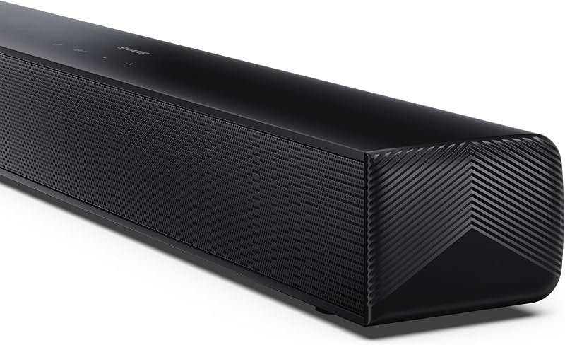 Barra de Sonido para TV HT-SBW121 Roku TV Ready 240W Subwoofer Inalámbrico Bluetooth 5.3 HDMI ARC USB Óptica AUX 2.1 Negra