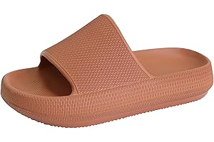 WYSBAOSHU Kid's Slides Girls Boys Comfort Non-Slip Thick Sole Slippers Summer Beach Shoes