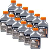 Husqvarna 12PK Genuine OEM XP 2-Cycle Oil 2.5 Gallon Mix 6.4oz 593152303