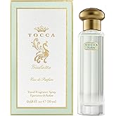 Tocca Women's Perfume, Giulietta Fragrance, 0.68 oz (20 ml) - Fresh Floral, Pink Tulips, Green Apple, Vanilla Orchid - Hand-Finished Bottle