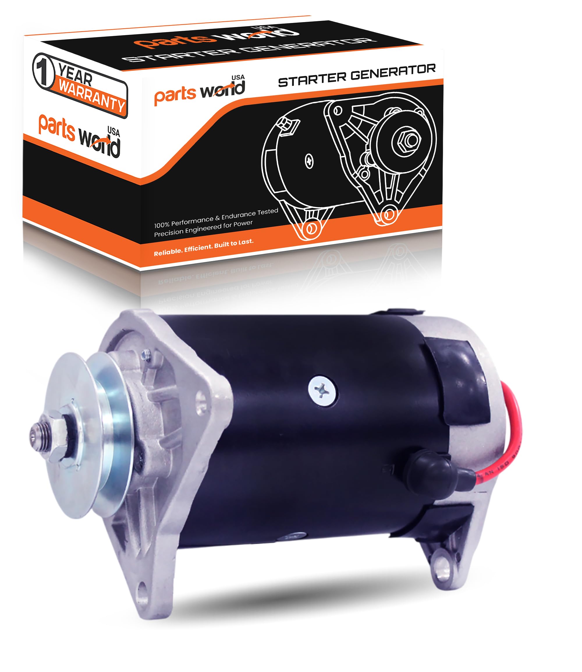 Photo 1 of New Starter Generator for Yamaha Golf Cart 4 Cycle Gas G2 G3 G4 G6 G8 G9 G11 G14 Golf Carts GSB107-06B J38-81100-10-00, J38-81100-11-00, G2AB, G2AM5, G5AG, G5AF, G8AH, G9AJ, G9AK, G11AJ, G14AM G14AP