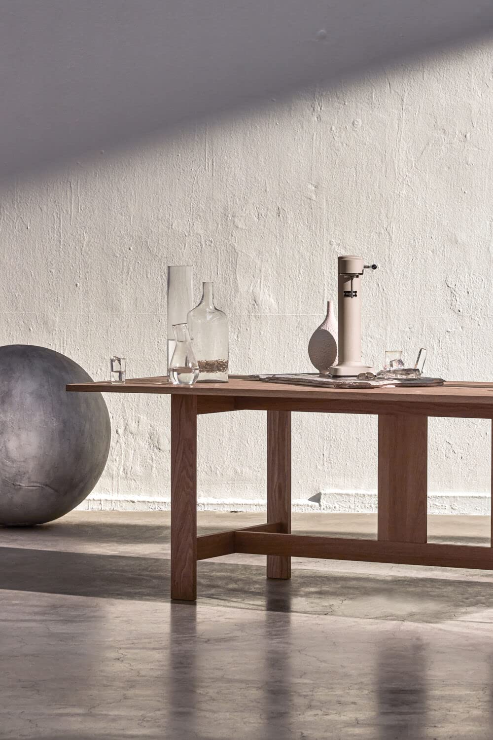 Aarke Carbonator 3, Wassersprudler aus Edelstahl im modernen Sand Finish mit BPA-freier 1L PET-Flasche, Sprudelwasserbereiter für Leitungswasser, kompatibel mit 60L CO2-Zylindern 6