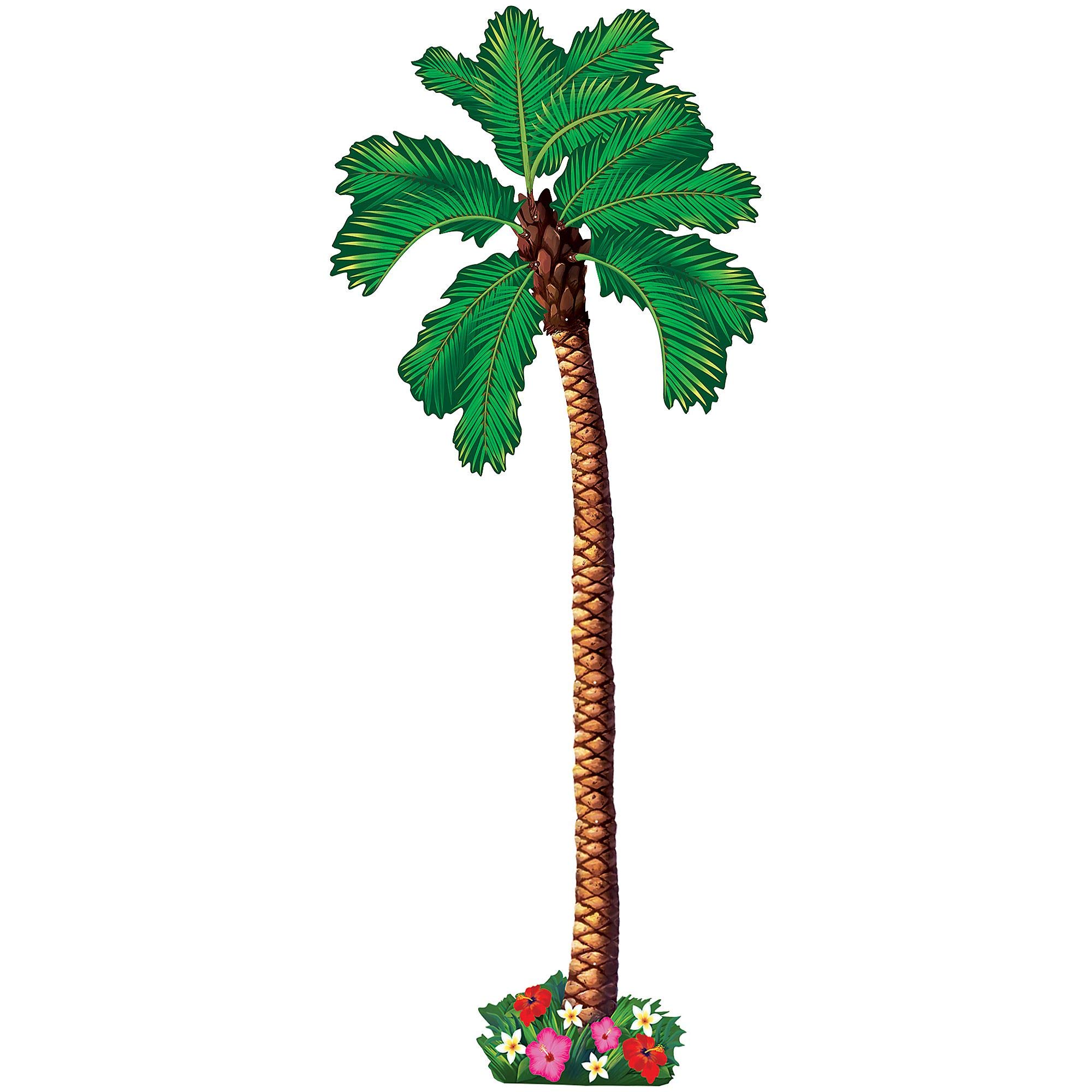 amscan 130132 Hawaiian Jointed Palm Tree-1pc, Plastic, Multicolor