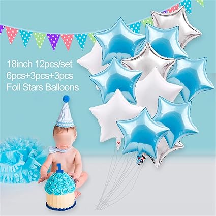Amazon Com Zcaosma Party Decoration Christening Confetti Balloon