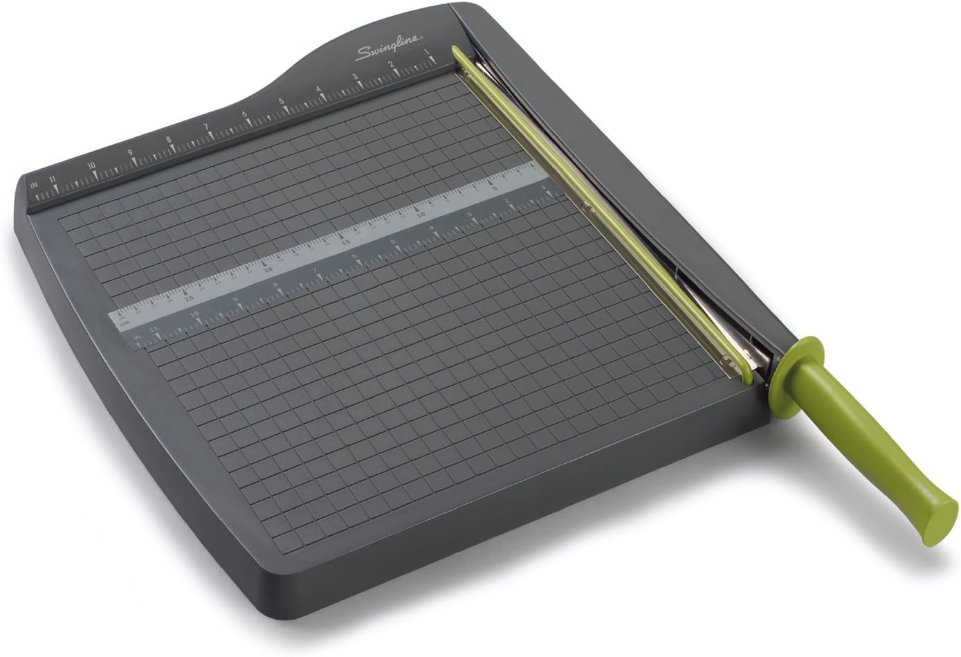 Swingline Paper Cutter, Guillotine Trimmer, 12" Cut Length, 10 Sheet Capacity, ClassicCut Lite (9312) : Office Products