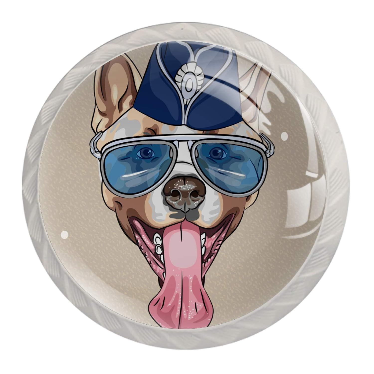 Schrankknöpfe Hand gezeichneter Welpe Schrankknöpfe und zieht gemischte