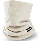 Wandx Kids Neck Warmer Gaiter Double-Layer Fleece Neck Gaiter for Boys Girls Fleece Ski Mask for Winter