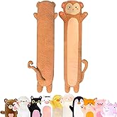 Cuddle Paws Monkey Plush Body Pillow for Kids | Long Stuffed Animal Cuddle Pillow | Soft Hugging Toy | Plushie Gift for Girls & Boys | Long Plush Body Pillow for Sleep & Comfort | Small, 23 Inches