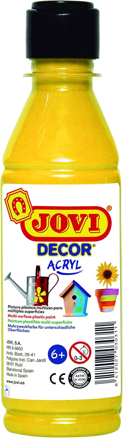 Jovi - ACRYLIC PAINT, Color yellow (68002), Lemon Tree