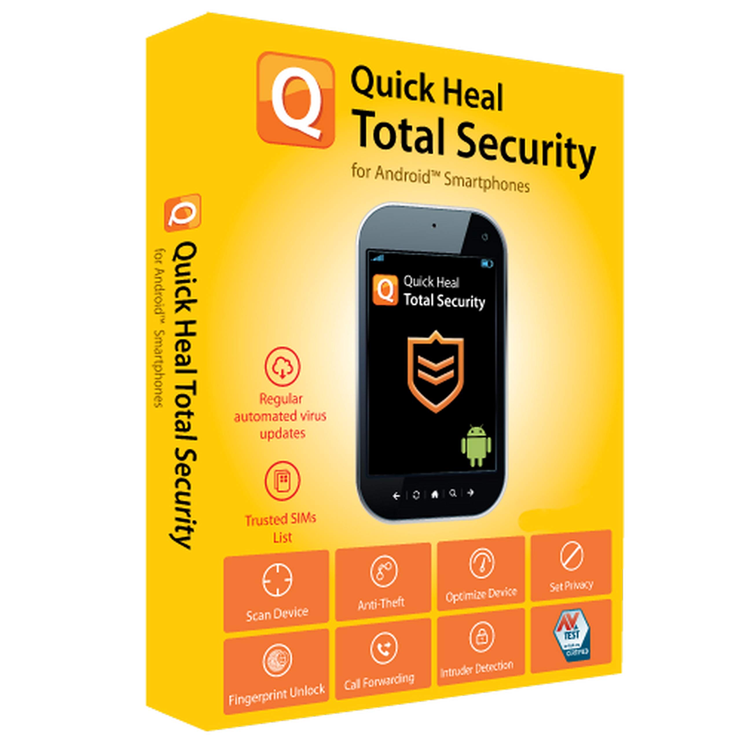 Quick Heal Total Security for Android (Mobile & Tablets) 1 ...