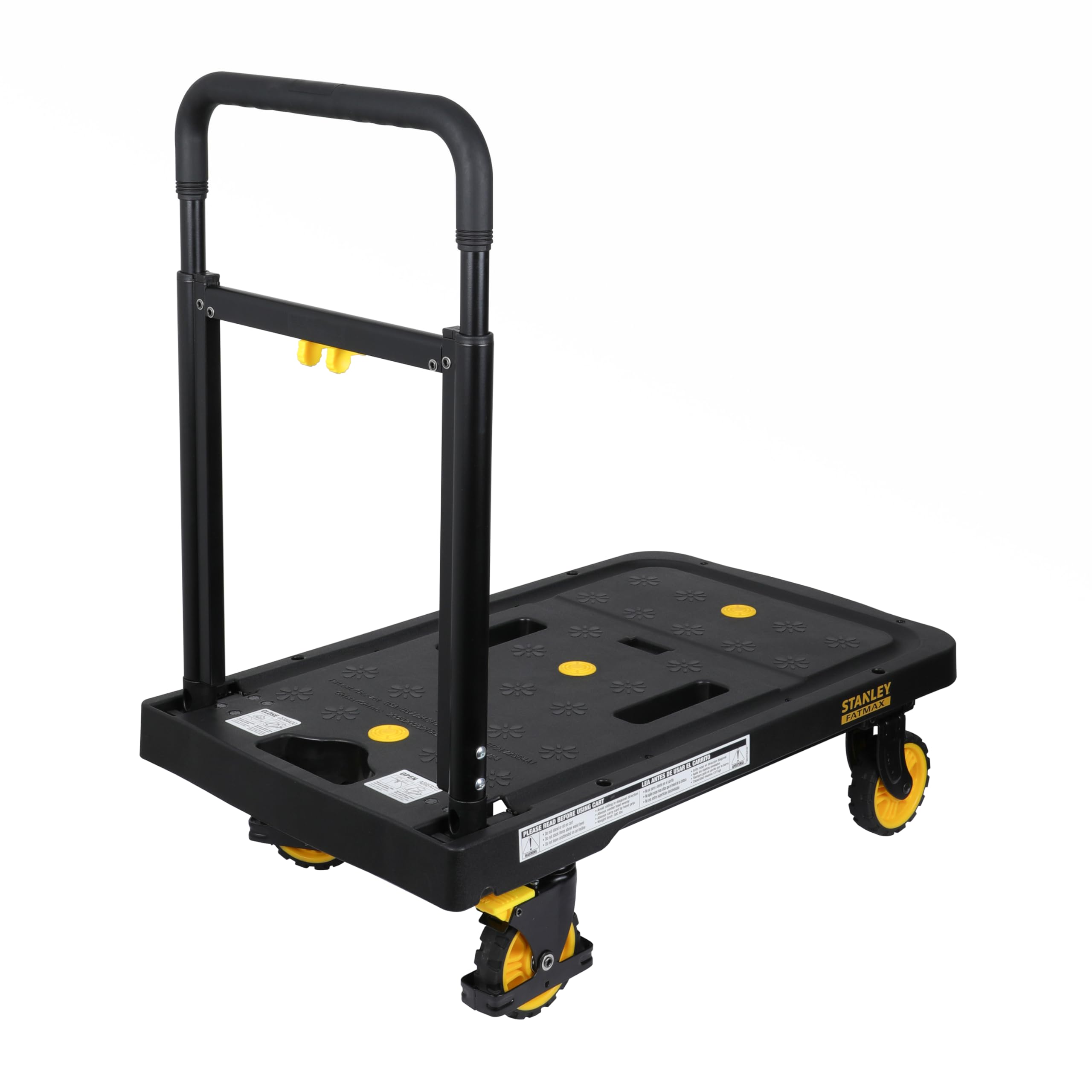 STANLEY FATMAX FXWT-712 Aluminium Platform Trolley, Black / Yellow