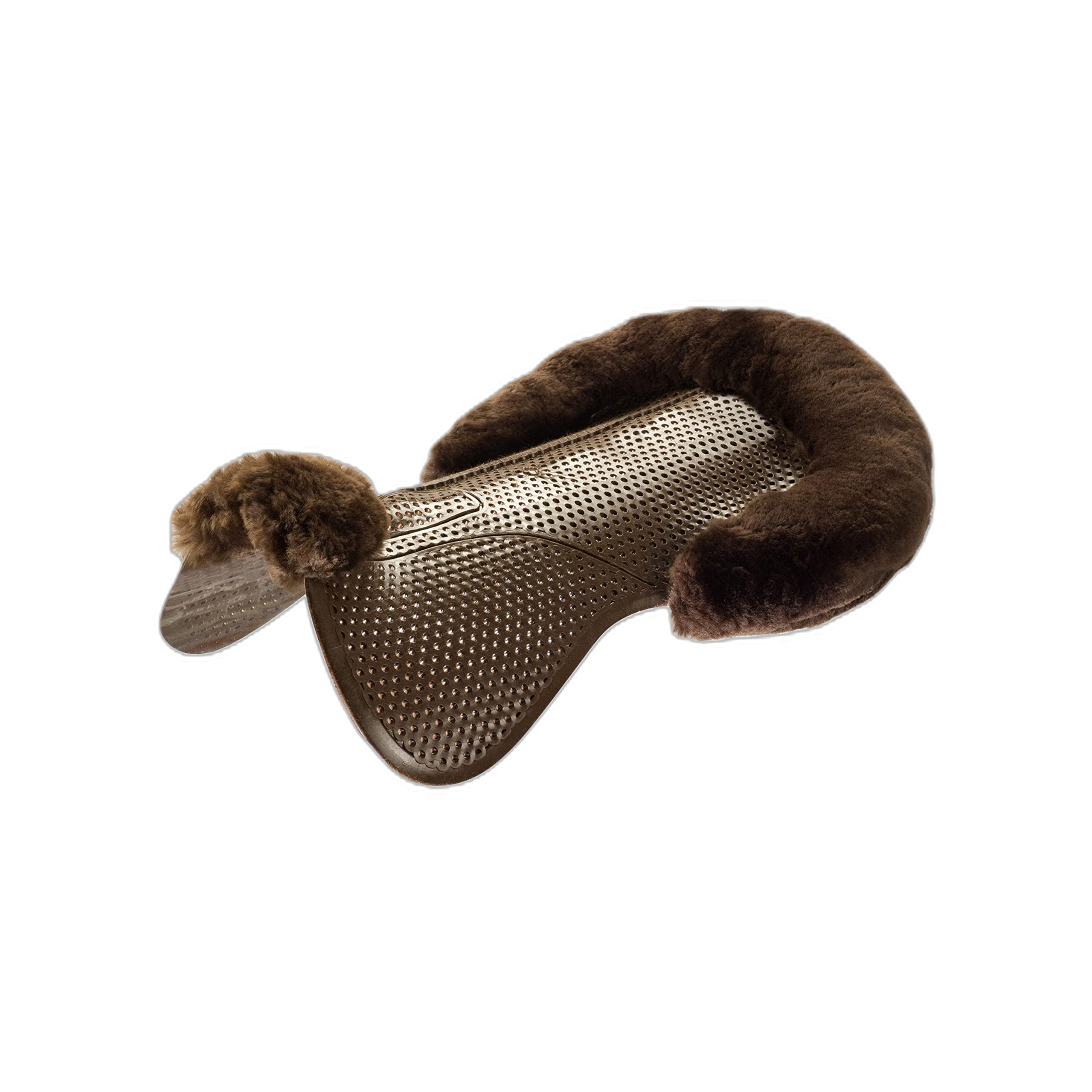 Acavallo Just Gel Lambskin Half Pad Brown Large