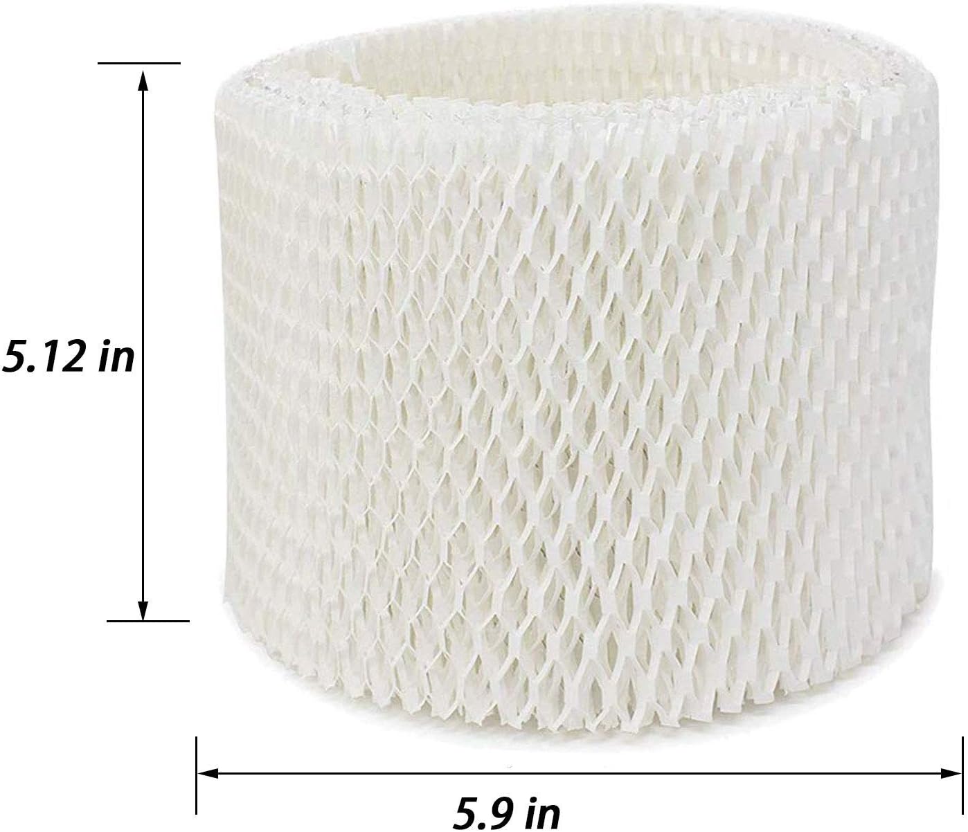 Extolife 6 Pack Replacement Humidifier Filters for Kaz for Vicks WF2 Humidifier Filters V3100, V3500, V3500N, V3600, V3700, V3800, V3850, V3850JUV, V3900, V3900JUV, VEV320, 3020, ECM-250i, ECM-500 -