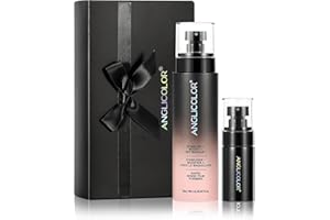 Anglicolor Matte Setting Spray for Makeup, Finishing Spray Long Lasting Face Mist, Oil Control Lightweight Hydrating Semi Mat