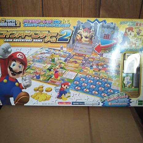 Amazon ニュースーパーマリオ コインアドベンチャーゲーム2 303 おもちゃ ホビー