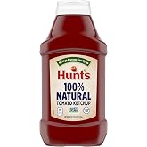 Hunt&rsquo;s 100% Natural Tomato Ketchup, No High Fructose Corn Syrup, 38 oz. | Tomato ketchup in squeeze bottle, Gluten-Free; great on burgers, hot dogs and fries; must-have condiment at picnics,