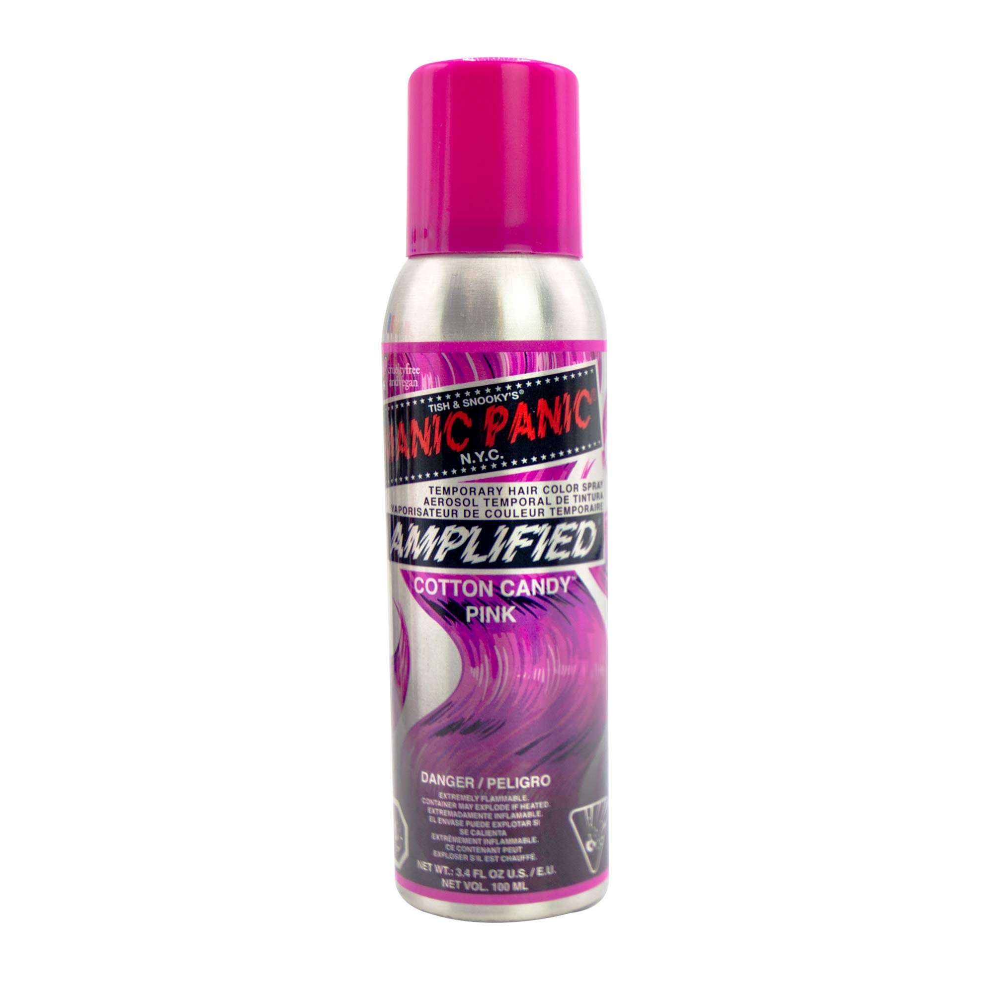 Manic Panic Cotton Candy Pink Hair Color Spray Dye