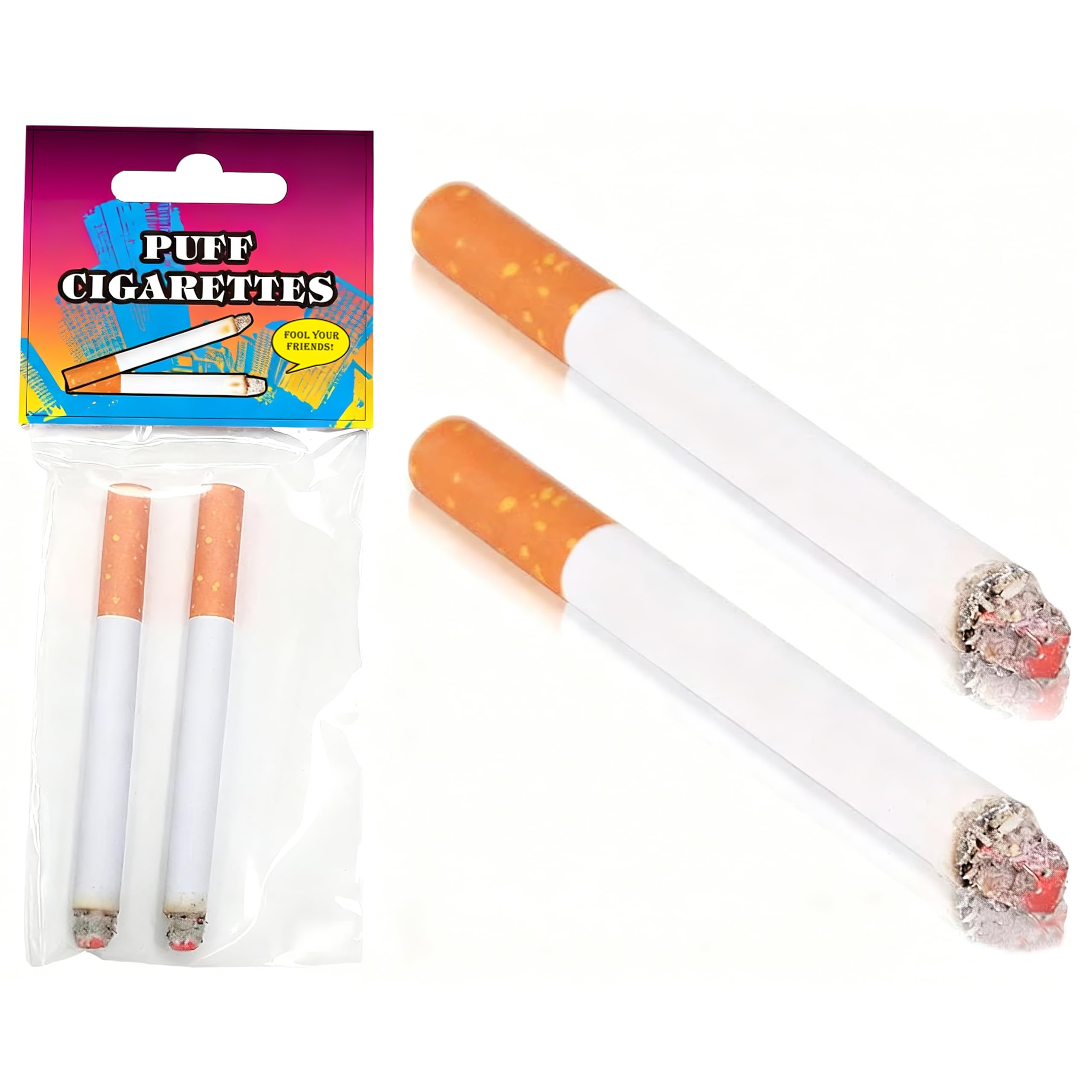 Fake Puff Cigarettes Costume Accessory- That Blow Smoke- 3.25