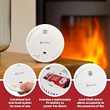 Kidde 2030-DSR Battery Optical Smoke Alarm 9V Included 10 Year Sensor Life view 3