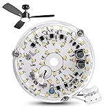 4 Inch 18w Universal Ceiling Fan Light Kit, 6000K