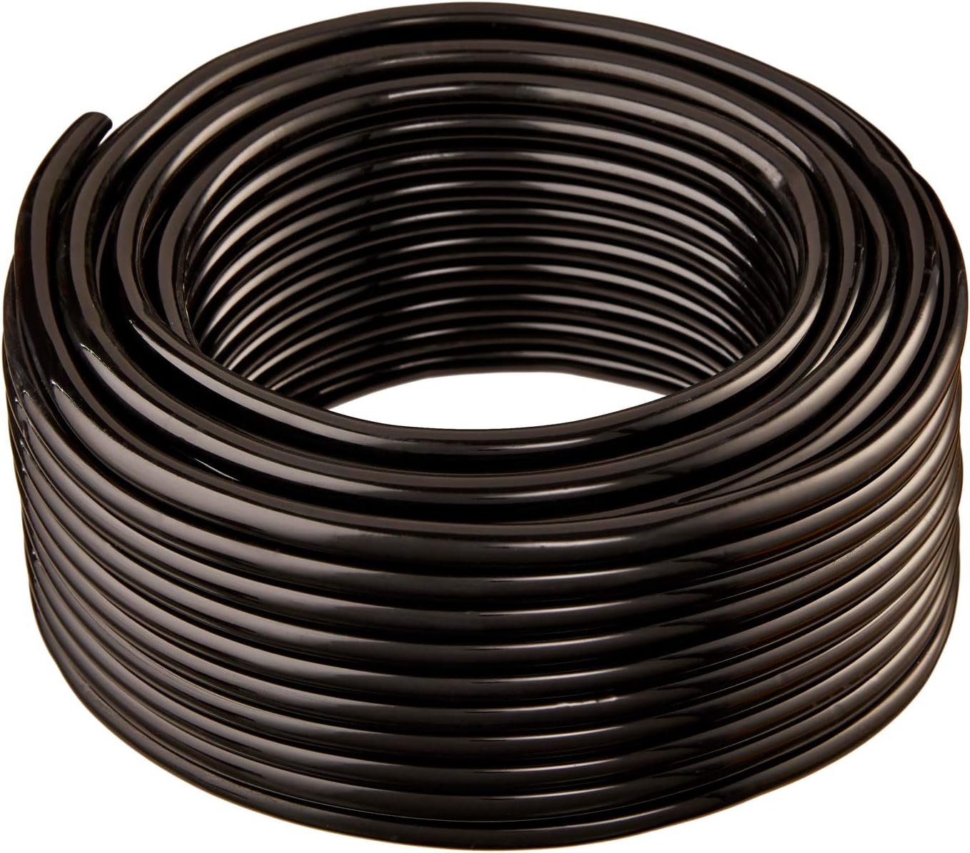 TEKTUBE Flexible Non-Toxic, BPA Free, Black Vinyl Tubing (3/4" ID x 1" OD x 100 ft)