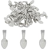 Coufce Spoon Pendant Bail, Necklace Pendant Bail Jewelry Hardware Bails,Glue On Bails For Jewelry Making