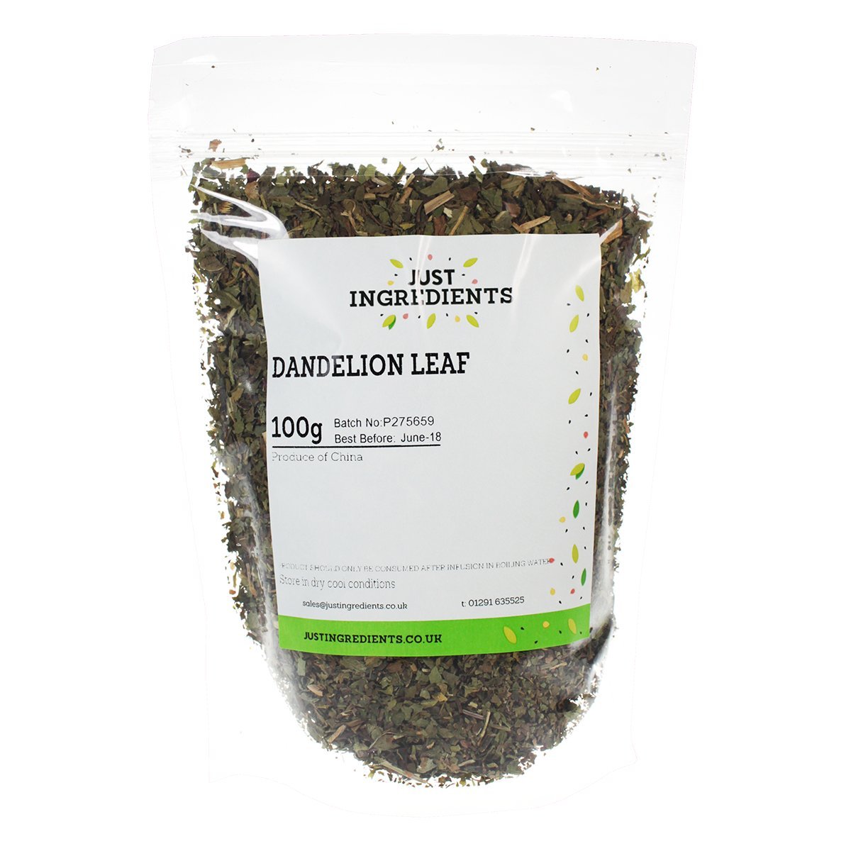 JustIngredients Essentials Dandelion Leaf 1 Kg