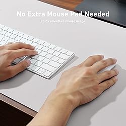Aothia Large PU Leather Desk Pad Protector