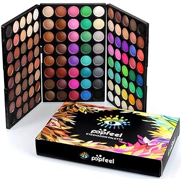 Start makers Eyeshadow 120 Colors Cosmetic Powder Glitter and Matte Eye shadow Palette Makeup Set
