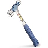 ESTWING Ball Peen Hammer - 16 oz Metalworking Tool with Forged Steel Construction &amp; Shock Reduction Grip - E3-16BP