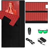 cabpay Red Light Therapy Mat for Body,Red Light Therapy Pad Pain Relief 660nm&amp; 850nm Near Infrared Light 2520 LEDs Large Blanket for Face Device Skin Health Wireless Controller