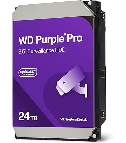 2個セット36TB Western Digital 18TB*2 Western Digital 18TB WD Purple Surveillance Internal Hard