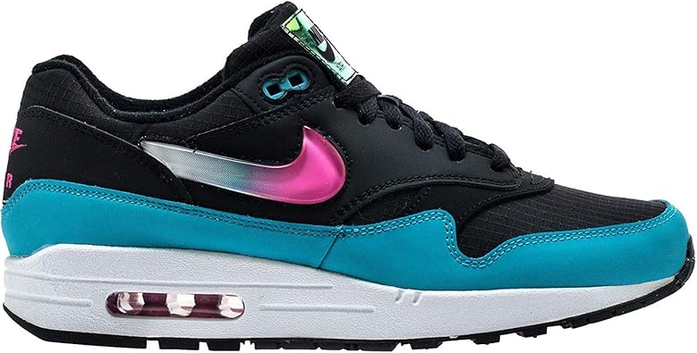 air max 1 jelly swoosh black fuchsia blue fury